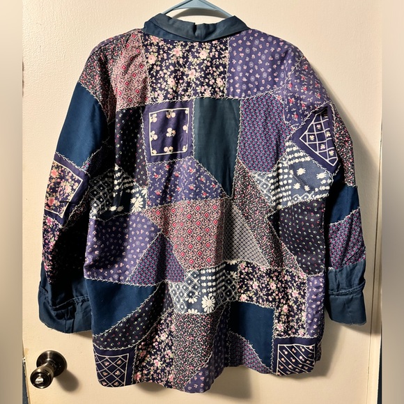 Handmade Patchwork Quilted Jacket - Picture 8 of 9